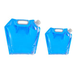 Maxbell 2xWater Storage Jugs Water Bucket Water Carrier Folding Water Container Bag 5L 32.5cmx30.5CM