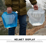 Maxbell 2xWater Storage Jugs Water Bucket Water Carrier Folding Water Container Bag 5L 32.5cmx30.5CM