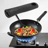 Maxbell 2xWok Handle Removable Easy to Install Durable for Home Stockpot Cooking