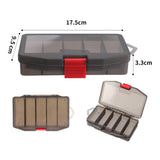 Maxbell 4xFishing Tackle Box Portable Fishing Storage Box Fishing Tools Box Waterproof M