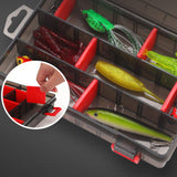 Maxbell 4xFishing Tackle Box Portable Fishing Storage Box Fishing Tools Box Waterproof M