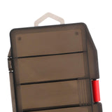 Maxbell 4xFishing Tackle Box Portable Fishing Storage Box Fishing Tools Box Waterproof M