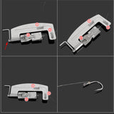 Maxbell 2xTyer Knot Machine Binding Device Semi Automatic Fishing Hook Tier Tool