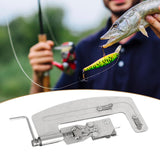 Maxbell 2xTyer Knot Machine Binding Device Semi Automatic Fishing Hook Tier Tool
