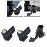 Maxbell 4xWalking Stick Lock Walking Pole Flip Lock Black for Snowshoeing Hiking 14 Oblique Caliber