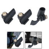 Maxbell 3xWalking Stick Lock Walking Pole Flip Lock Black for Snowshoeing Hiking 14 Oblique Caliber