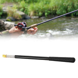 Maxbell 2xRetractable Fishing Rod Pole Stainless Steel Easily Install Sturdy tool