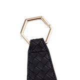 Maxbell 4xMagnetic Hat Clip Portable Travel Hat Clip for Wide Brim Hats Women Backpack 10x4cm Black