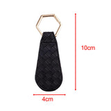 Maxbell 5xMagnetic Hat Clip Portable Travel Hat Clip for Wide Brim Hats Women Backpack 10x4cm Black