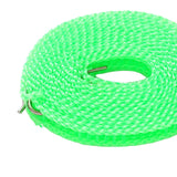 Maxbell 2xClothesline Stretchy Portable Laundry Cord for Garden Camping Accessories RV green 1000cm