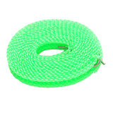 Maxbell 4xClothesline Stretchy Portable Laundry Cord for Garden Camping Accessories RV green 1000cm