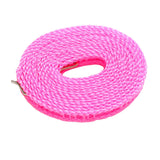 Maxbell 4xClothesline Stretchy Portable Laundry Cord for Garden Camping Accessories RV pink 800cm