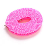 Maxbell 3xClothesline Stretchy Portable Laundry Cord for Garden Camping Accessories RV pink 1000cm