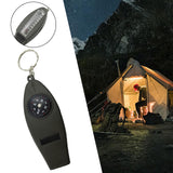 Maxbell 2xWhistle compass Multifunctional Whistle for Fishing Emergency Hiking