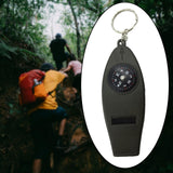Maxbell 2xWhistle compass Multifunctional Whistle for Fishing Emergency Hiking