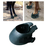 Maxbell 2xHorse Hoof Boots Outdoor Durable Horses Protection for Training Riding Parts L