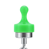 Maxbell 4xMagnetic Hooks Heavy Duty Camping Strong Magnetic Tent Light Hook for Garden Green