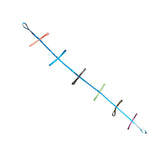 Maxbell 2xKids Walking Rope Durable Short Walking Rope for Kindergarten School Nursery