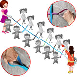 Maxbell 2xKids Walking Rope Durable Short Walking Rope for Kindergarten School Nursery