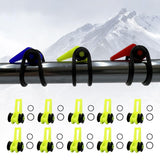 Maxbell 3x10x Fishing Hooks Keeper Hook Keeper for Lures Mini Fishing Rod Hook Keepers green