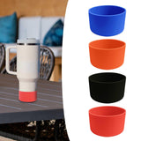 Maxbell 2xWater Bottle Bottom Sleeve Practical Scratch Resistant Durable Silicone Boot Blue