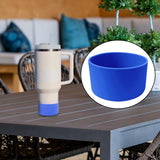 Maxbell 2xWater Bottle Bottom Sleeve Practical Scratch Resistant Durable Silicone Boot Blue