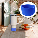 Maxbell 3xWater Bottle Bottom Sleeve Practical Scratch Resistant Durable Silicone Boot Blue