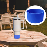 Maxbell 2xWater Bottle Bottom Sleeve Practical Scratch Resistant Durable Silicone Boot Blue
