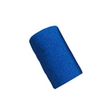Maxbell 2xVet Wrap 4 inch Wide Non Woven Elastic Self Adherent Wrap for Dogs Pet Ankle Blue