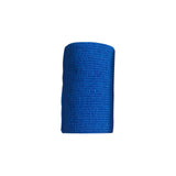 Maxbell 2xVet Wrap 4 inch Wide Non Woven Elastic Self Adherent Wrap for Dogs Pet Ankle Blue