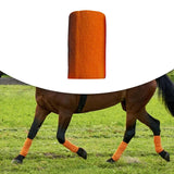 Maxbell 4xVet Wrap 4 inch Wide Non Woven Elastic Self Adherent Wrap for Dogs Pet Ankle Orange