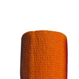 Maxbell 4xVet Wrap 4 inch Wide Non Woven Elastic Self Adherent Wrap for Dogs Pet Ankle Orange
