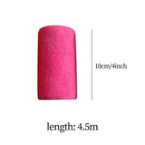 Maxbell 4xVet Wrap 4 inch Wide Non Woven Elastic Self Adherent Wrap for Dogs Pet Ankle Pink