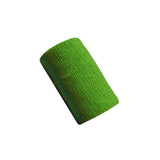 Maxbell 2xVet Wrap 4 inch Wide Non Woven Elastic Self Adherent Wrap for Dogs Pet Ankle Green