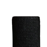 Maxbell 3xVet Wrap 4 inch Wide Non Woven Elastic Self Adherent Wrap for Dogs Pet Ankle Black
