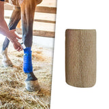 Maxbell 4xVet Wrap 4 inch Wide Non Woven Elastic Self Adherent Wrap for Dogs Pet Ankle Khaki