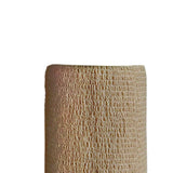 Maxbell 2xVet Wrap 4 inch Wide Non Woven Elastic Self Adherent Wrap for Dogs Pet Ankle Khaki