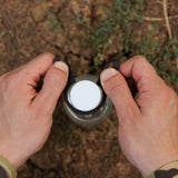 Maxbell 2xBottle Hanging Buckle Clip Water Bottle Ring Holder Keychain Belt for Hiking Black