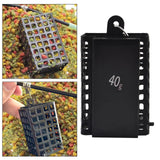 Maxbell 2xFishing Cage Feeder Outdoor Tools Fishing Lure Cage for Prawn Lobster Minnow 40g