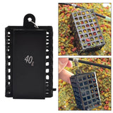 Maxbell 4xFishing Cage Feeder Outdoor Tools Fishing Lure Cage for Prawn Lobster Minnow 40g