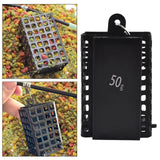 Maxbell 2xFishing Cage Feeder Outdoor Tools Fishing Lure Cage for Prawn Lobster Minnow 50g