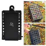 Maxbell 2xFishing Cage Feeder Outdoor Tools Fishing Lure Cage for Prawn Lobster Minnow 50g