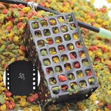 Maxbell 2xFishing Cage Feeder Outdoor Tools Fishing Lure Cage for Prawn Lobster Minnow 50g