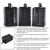 Maxbell 4xFishing Cage Feeder Outdoor Tools Fishing Lure Cage for Prawn Lobster Minnow 60g