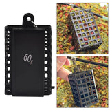 Maxbell 4xFishing Cage Feeder Outdoor Tools Fishing Lure Cage for Prawn Lobster Minnow 60g