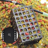 Maxbell 4xFishing Cage Feeder Outdoor Tools Fishing Lure Cage for Prawn Lobster Minnow 60g