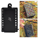 Maxbell 4xFishing Cage Feeder Outdoor Tools Fishing Lure Cage for Prawn Lobster Minnow 70g