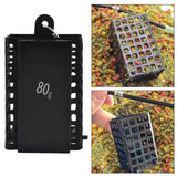 Maxbell 3xFishing Cage Feeder Outdoor Tools Fishing Lure Cage for Prawn Lobster Minnow 80g