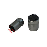 Maxbell 4xFishing Rod Butt Cap Black Easy to Install End Cover Repair Building 24mm