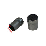 Maxbell 3xFishing Rod Butt Cap Black Easy to Install End Cover Repair Building 24.5mm